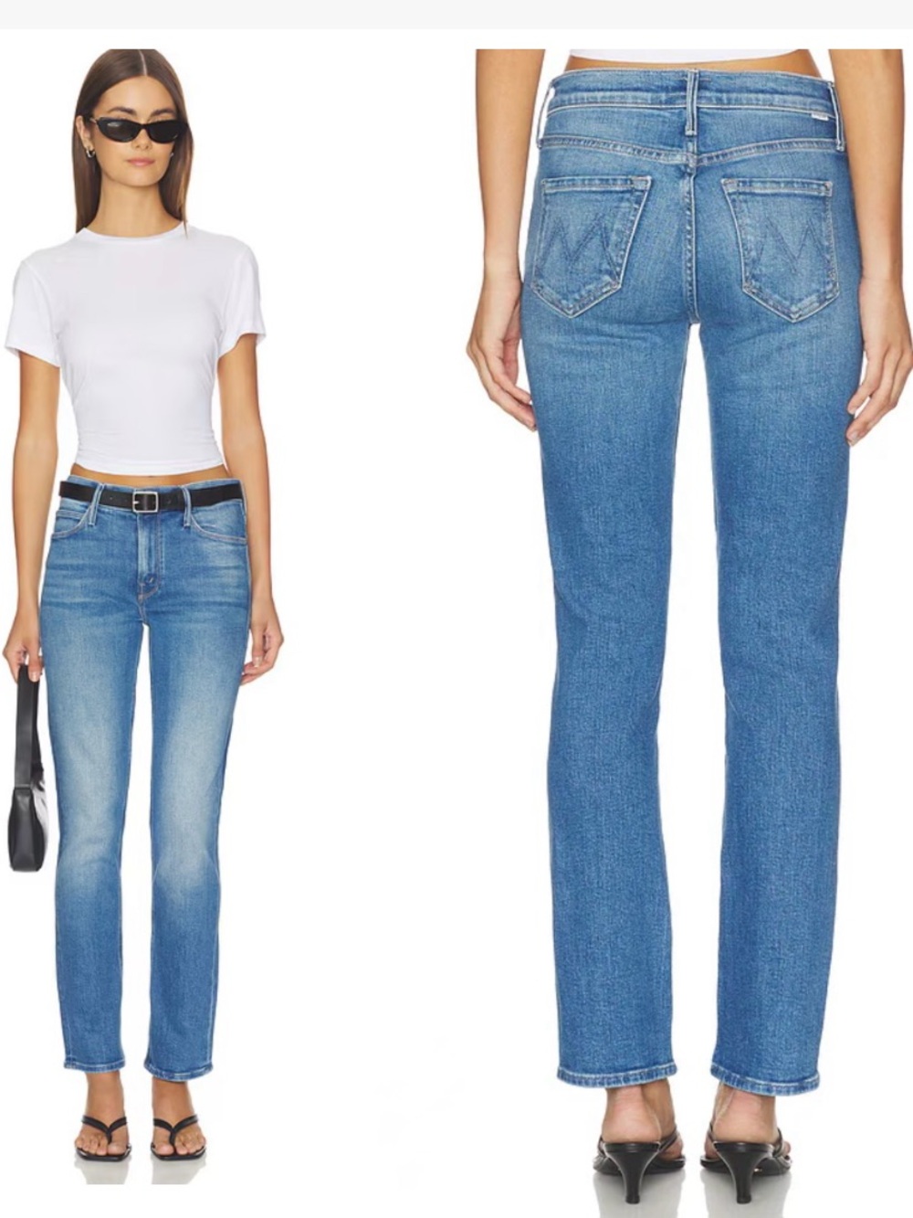 MOTHER The Mid Rise Dazzler Hover Jeans en Kissing
The Caddy SIZE 28 NWT $